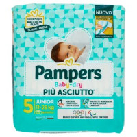 Pampers Baby-dry Junior 16+16 pz