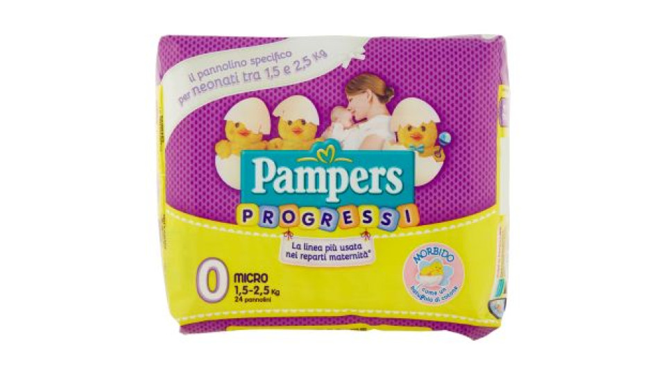 Pampers Progressi 0 micro