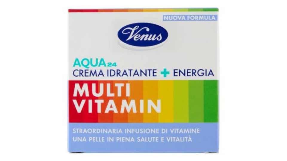 Venus Aqua 24 Crema Idratante Antietà Vitamina E