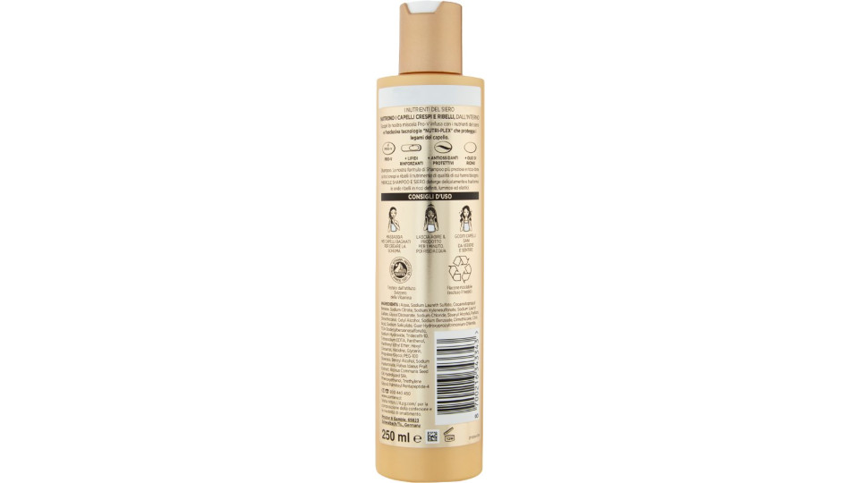 Pantene Pro-V Nutri-plex Miracle Serum Shampoo Rigenera e Protegge 250 ml