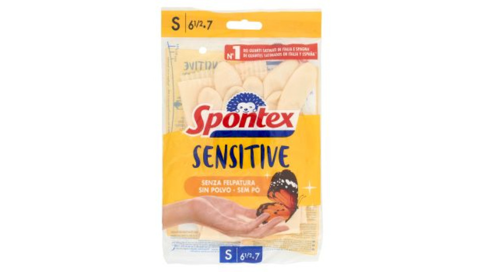 Spontex Guanti Casalinghi Sensitive Taglia L
