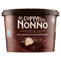 MOTTA COPPA DEL NONNO I Chicchi al Caffè bon bon di gelato al Caffè con copertura al Cioccolato