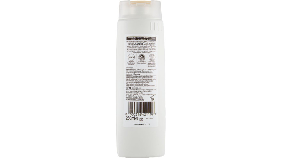 Pantene Pro-V Rigenera e Protegge Shampoo Active Nutri-Plex 250 ml