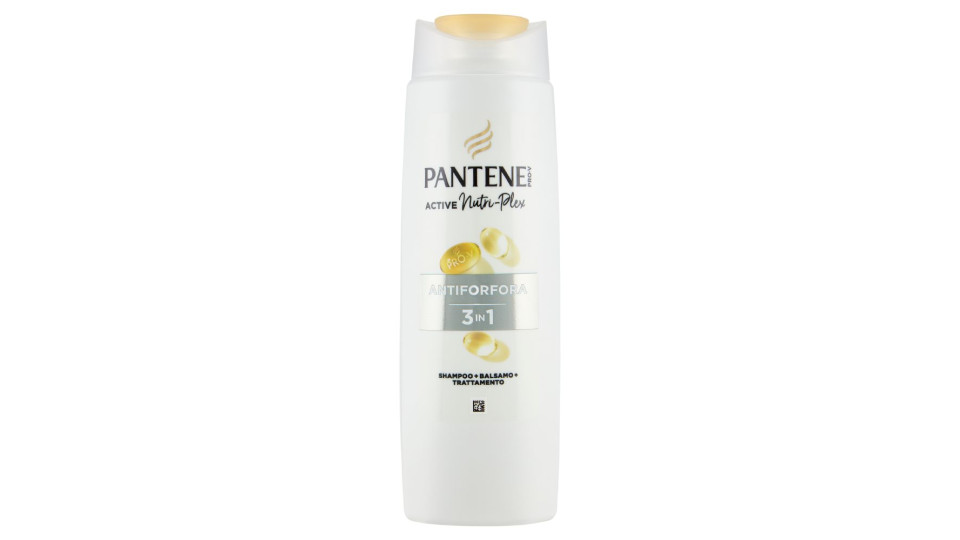 Pantene Pro-V Antiforfora 3 in 1 Shampoo + Balsamo + Trattamento Active Nutri-Plex 250 ml