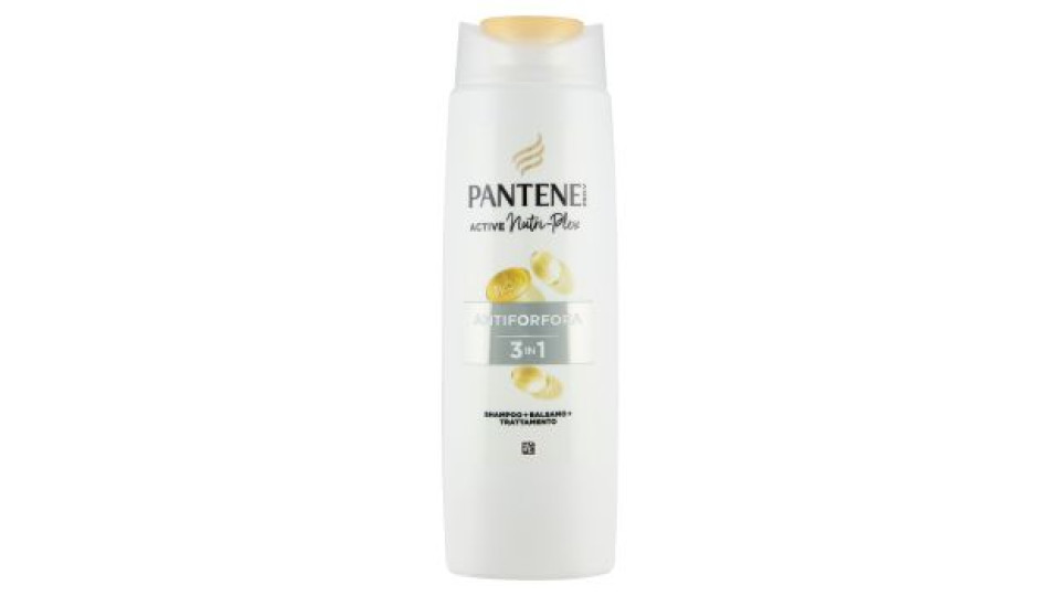 Pantene Pro-V Antiforfora 3 in 1 Shampoo + Balsamo + Trattamento Active Nutri-Plex 250 ml
