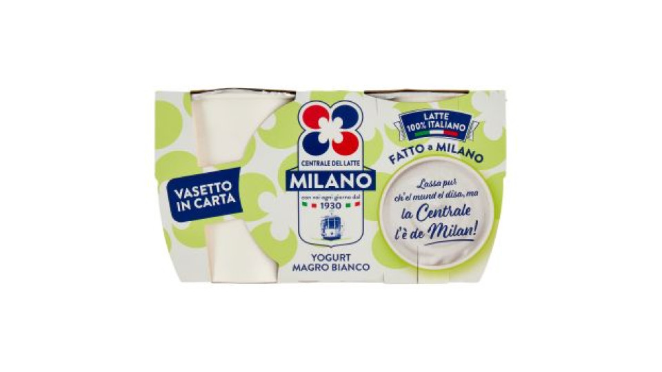 Centrale del Latte di Torino Tapporosso Yogurt Magro Bianco