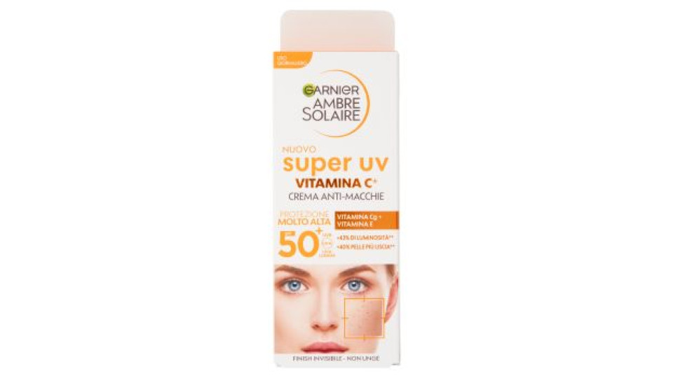 Garnier Ambre Solaire Fluido Anti Imperfezioni alla Niacinamide SPF50 40 ml