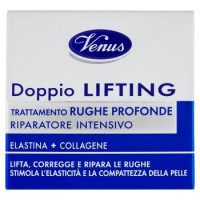 Venus Trattamento Rughe Profonde Doppio Lifting Elastina e Collagene 50 mL