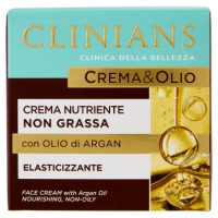 Clinians Crema&Olio Crema Nutriente Non Grassa con Olio di Argan
