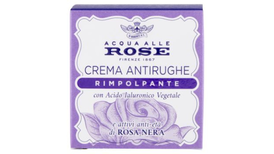 Acqua alle Rose Crema Antirughe Rimpolpante 50 ml