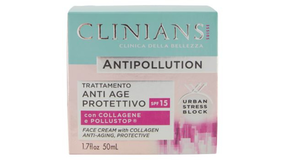 Antipollution Trattamento Illuminante Protettivo con Vitamina c e Pollustop