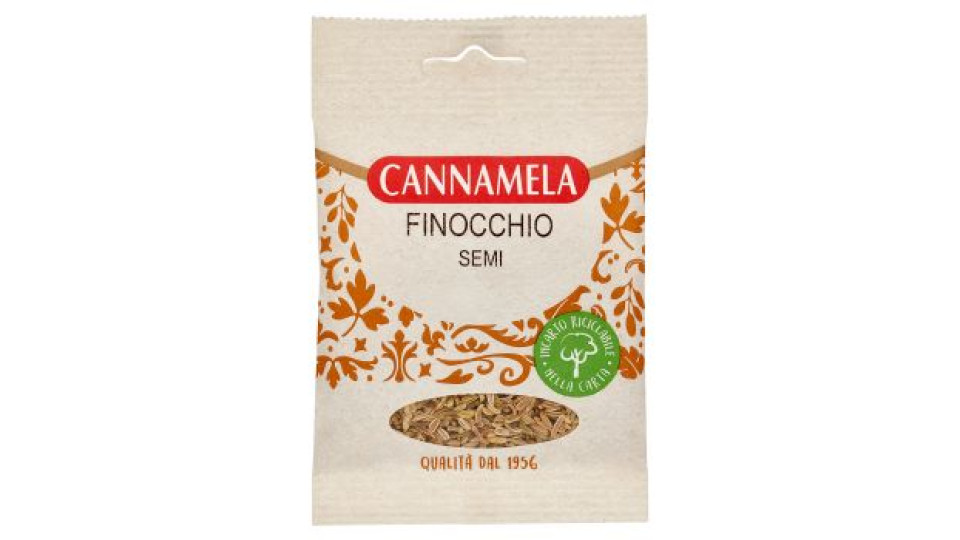 Cannamela, finocchio in semi