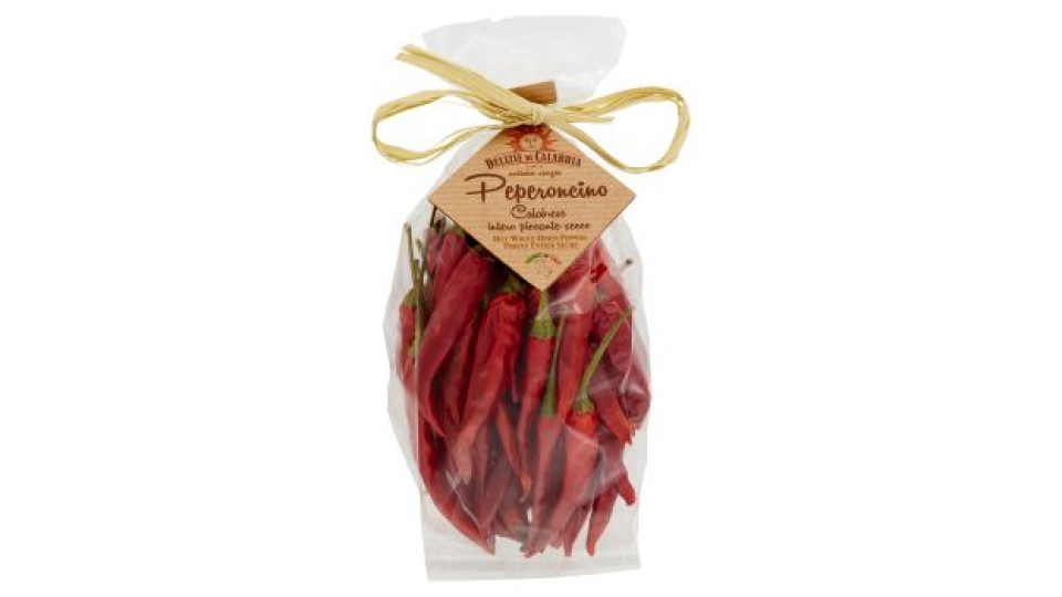 Delizie di Calabria, peperoncino calabrese intero piccante secco