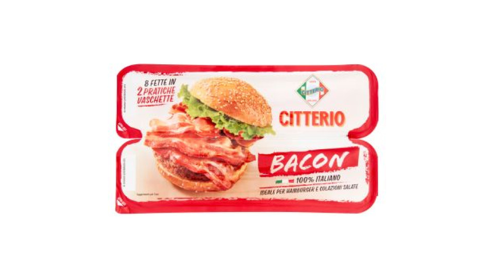 Citterio Bacon 8 Fette 80 g