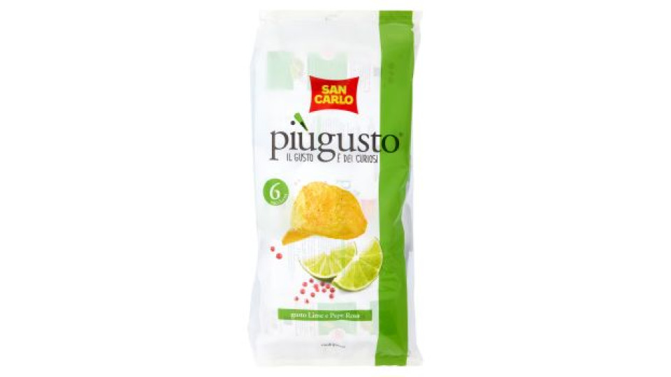 San Carlo più gusto gusto lime e pepe rosa