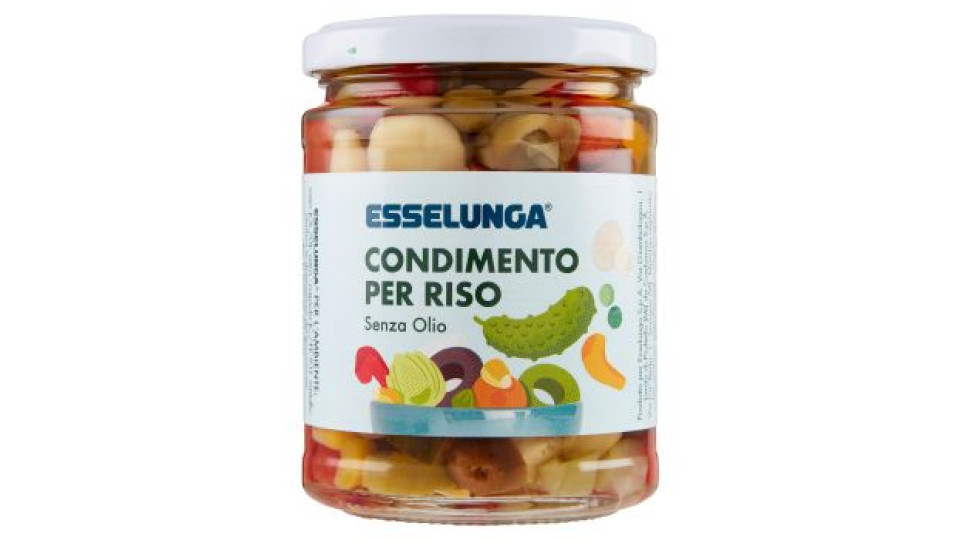 Condimento Per Insalate Di Riso Senza Olio