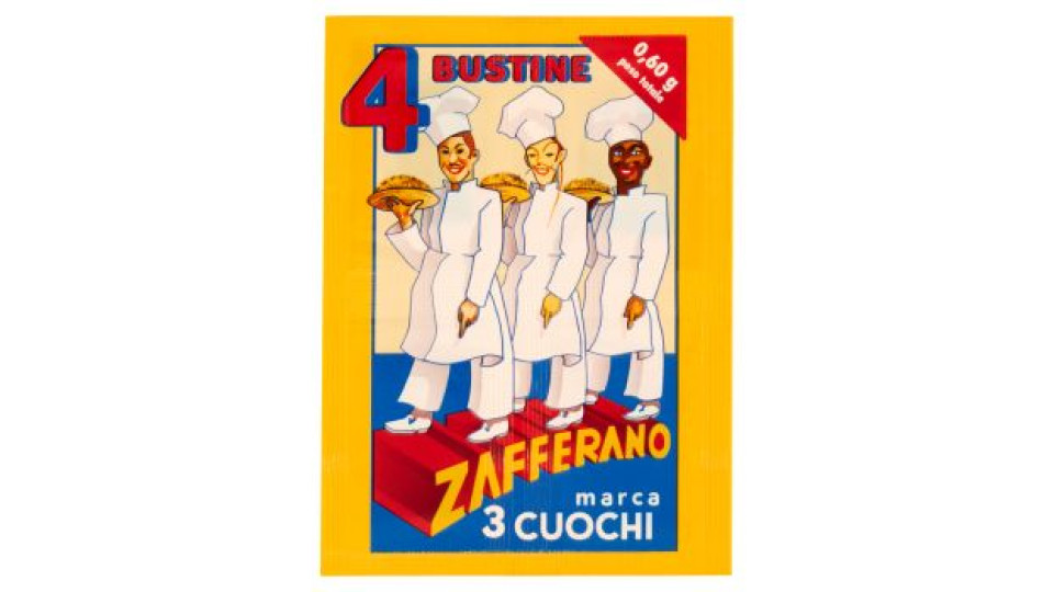 3 Cuochi, zafferano conf.