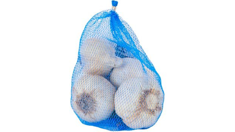 Aglio origine Italia, confezionato