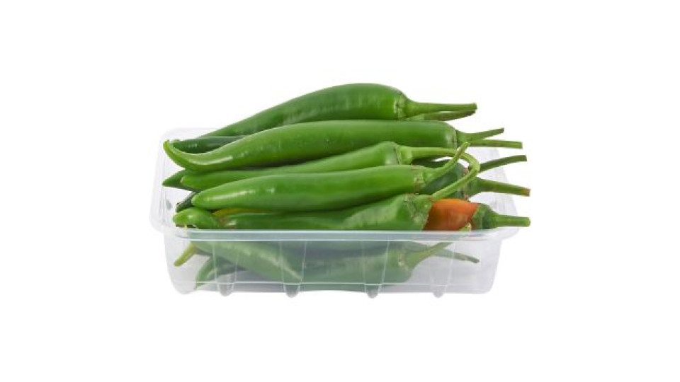 Peperoncini piccanti, confezionati 