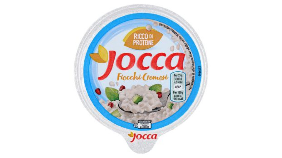 Jocca fiocchi di latte Senza Lattosio a base di formaggio fresco magro - 175 g