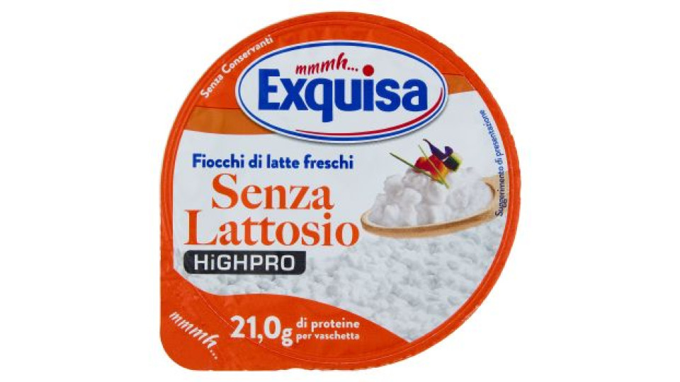 Exquisa Fiocchi di Latte Senza Lattosio