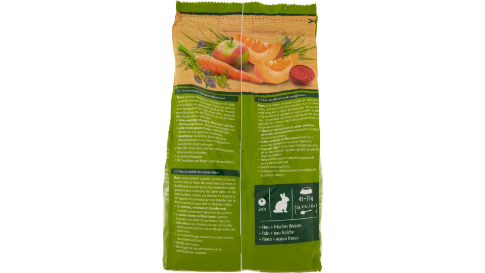 Vitakraft premium menu vital conigli nani