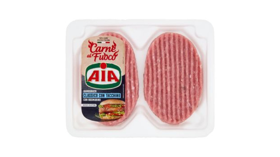 Aia Carne al Fuoco Hamburger di puro suino