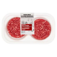 Esselunga Hamburgeria, bovino adulto razza chianina hamburger classici