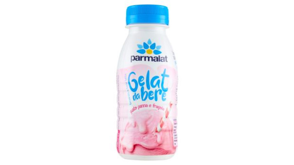 Parmalat Gelat Da Bere Uht Panna E Fragola 250ml