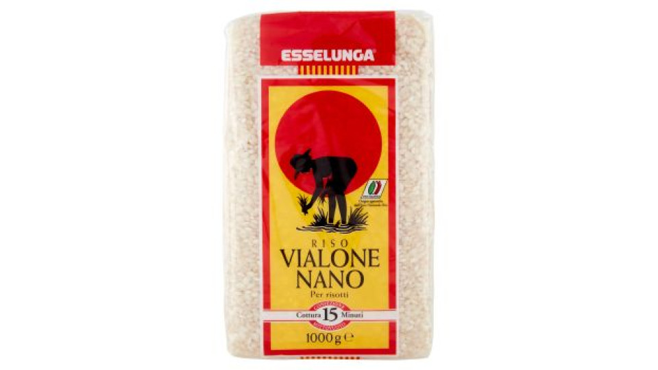 Esselunga, riso Vialone Nano