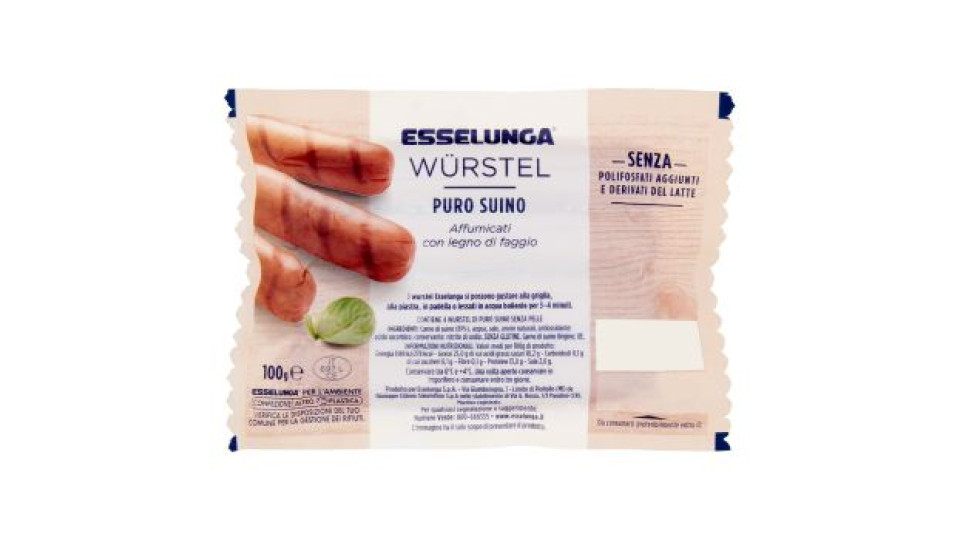 Esselunga, Würstel