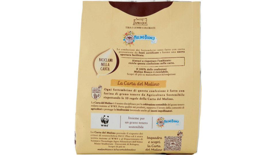 Mulino Bianco Settembrini Biscotti Con Confettura Di Fichi 300g