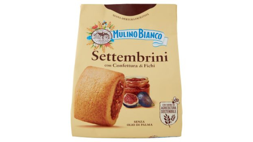 Mulino Bianco Settembrini Biscotti Con Confettura Di Fichi 300g