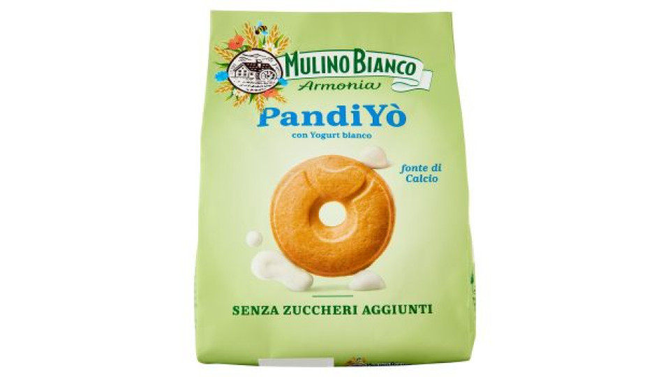 Mulino Bianco Armonia Pandiyò Biscotti Yogurt Bianco Senza Zuccheri Aggiunti Fonte Di Calcio 270g
