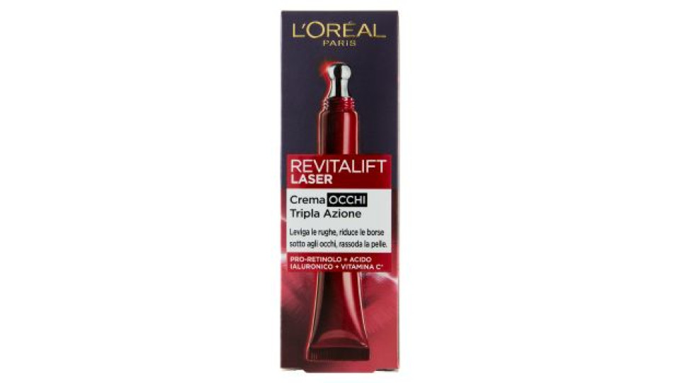 L'Oréal Paris Revitalift Laser X3 - Crema viso anti-età, Giorno