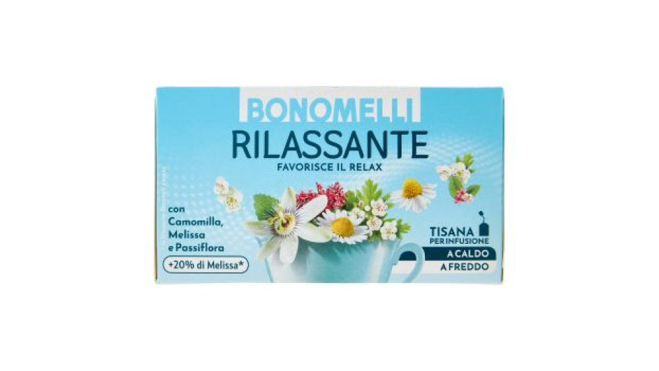 Bonomelli Rilassante Tisana Per Infusione 16 Filtri 32 G