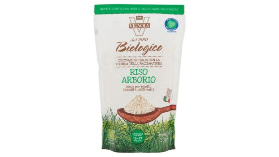 Riso Vignola, Riso Arborio biologico