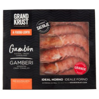 Grand Krust Gamberi Argentini Crudi Congelati Pezzatura Media 400 G