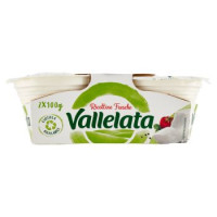 Vallelata ricottine fresche dolci con fragole