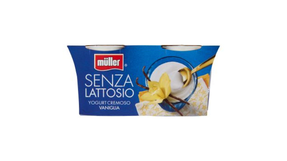 müller Senza Lattosio Yogurt Cremoso Vaniglia 