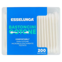 Bastoncini Cotonati Compostabili* 160 Pz