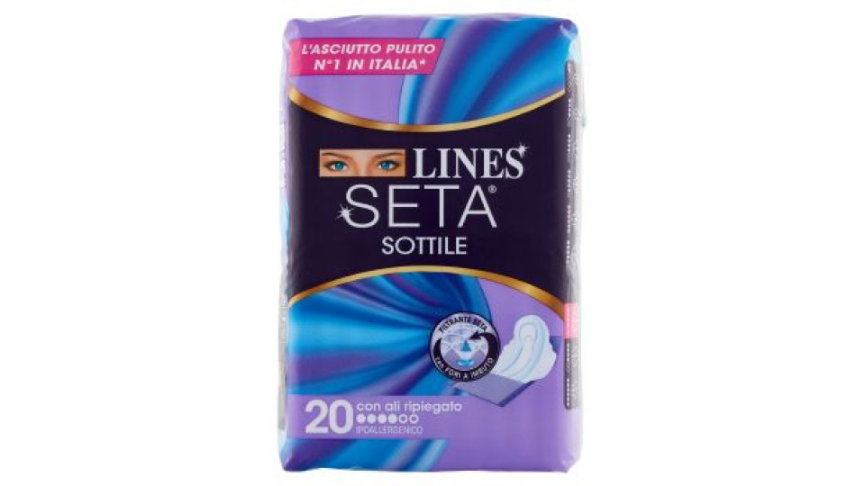 Lines Seta Sottile Con Ali Ripiegato 20 Pz
