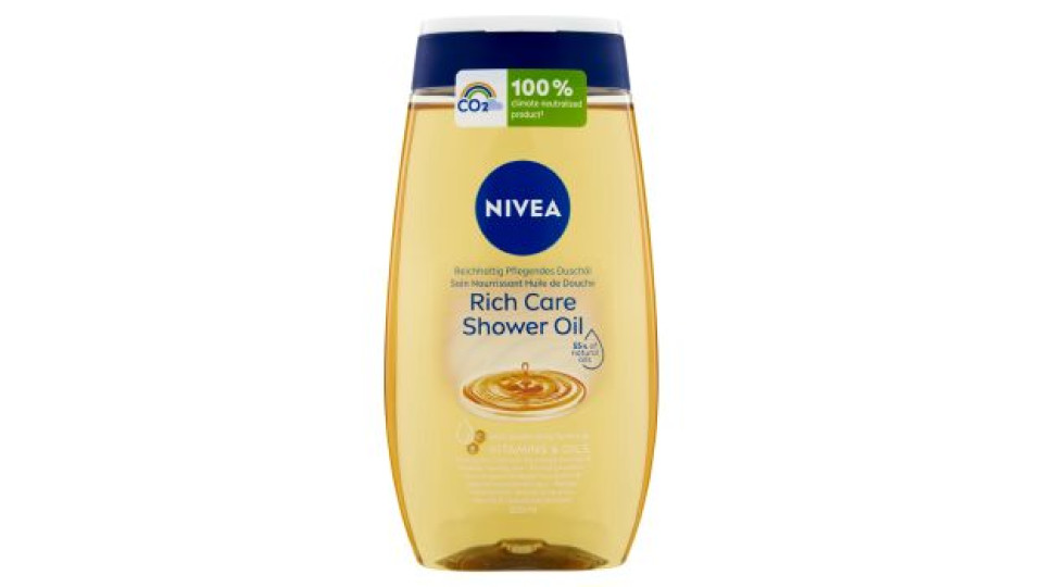 Nivea Rich Care Shower Oil 200 Ml