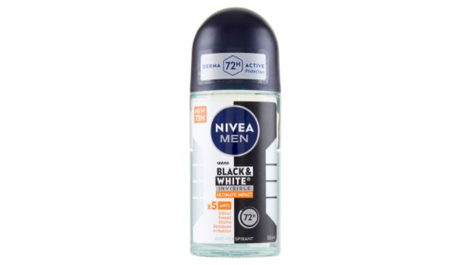 Nivea Black & White Invisible Ultimate Impact Anti-perspirant 150 Ml