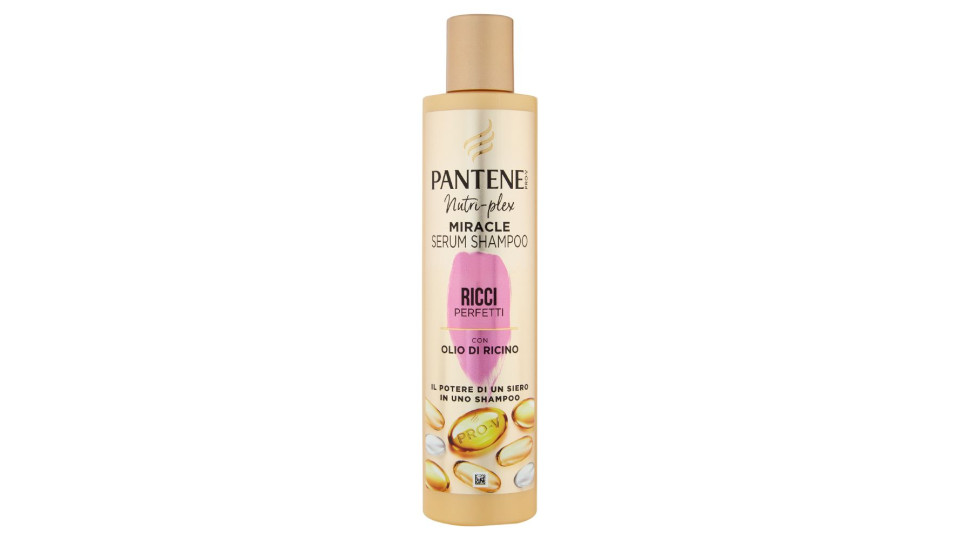 Pantene Pro-v Nutri-plex Miracle Serum Shampoo Ricci Perfetti 250 Ml