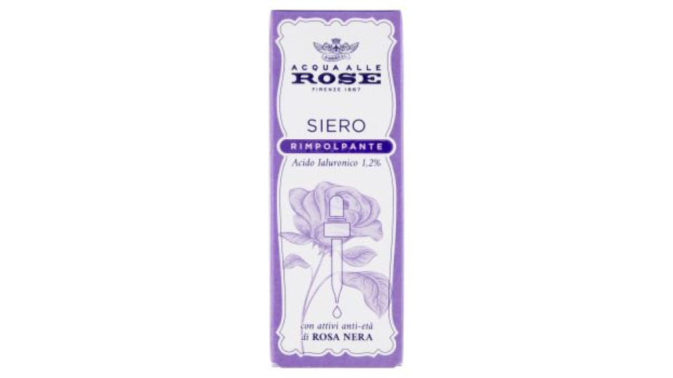 Acqua Alle Rose Siero Rimpolpante 30 Ml