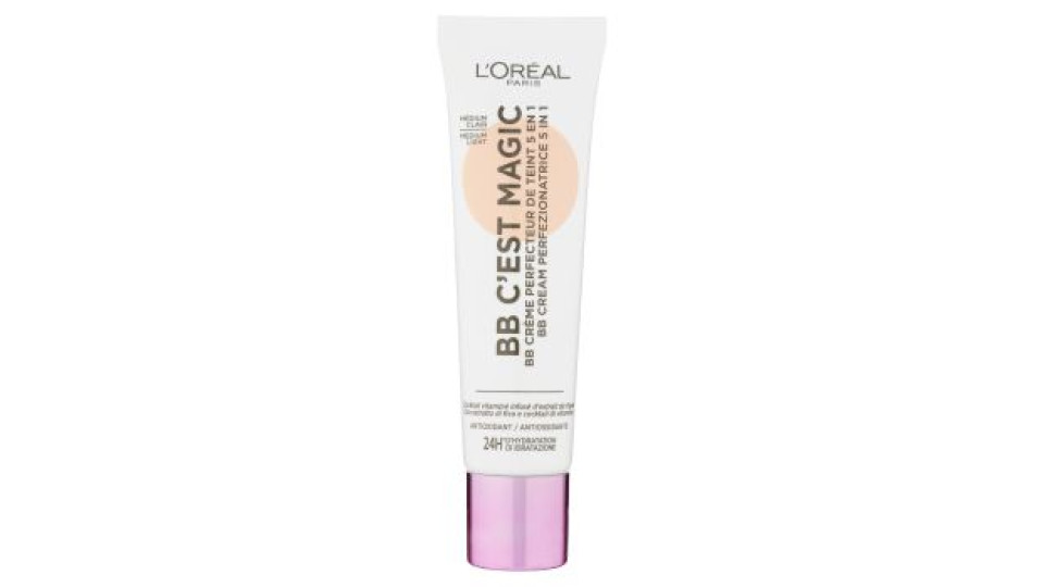 L'oréal Paris Bb Cream C'est Magic, Bb Cream Idratante E Uniformante, Colore 03 Medium Light
