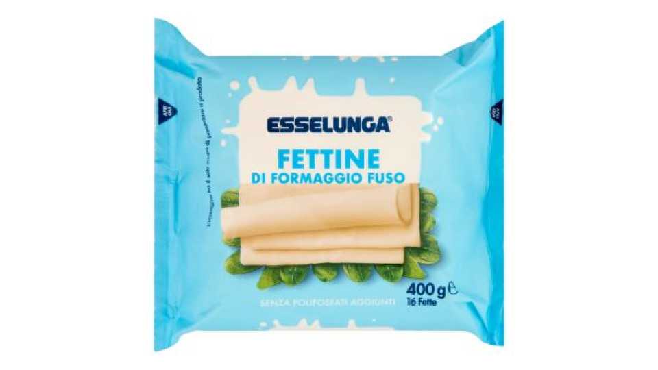 Esselunga, fettine di formaggio fuso