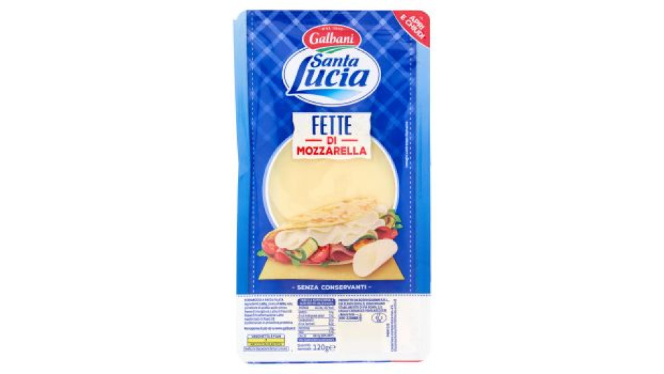 Galbani Santa Lucia Fette di Mozzarella