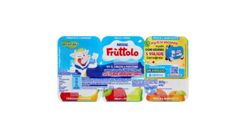 Nestlè, Fruttolo pera banana fragola